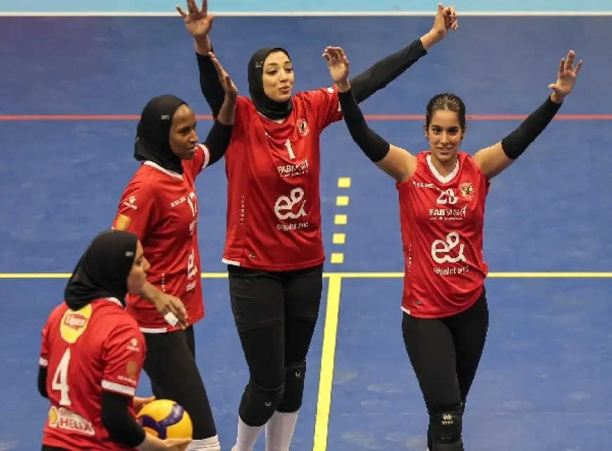 لاعبة طائرة الأهلي: خسارة الكأس تحفزنا للفوز ببطولة إفريقيا رغم ضيق الوقت
