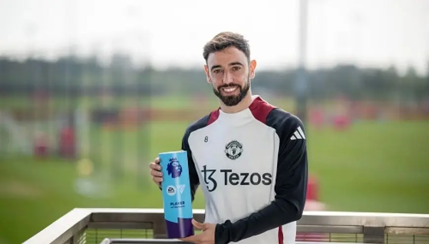 في غياب صلاح.. برونو فيرنانديز لاعب الشهر في الدوري الإنجليزي