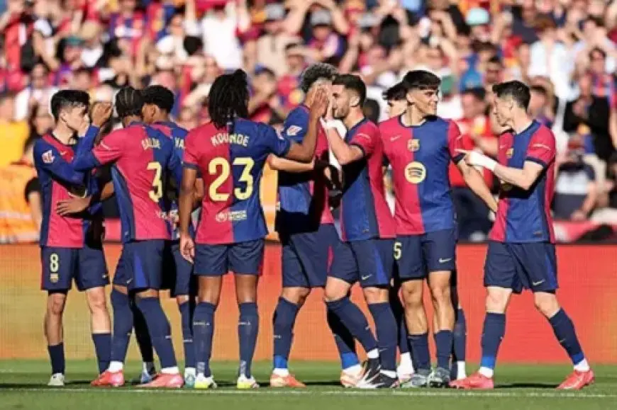 مدافع برشلونة ينتظر رقما مميزا أمام بيتيس