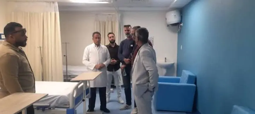 وكيل صحة شمال سيناء يتفقد مستشفى العريش ويطمئن على سير العمل