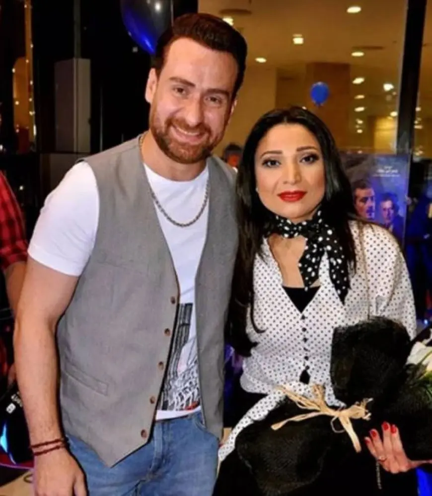 نضال شافعي يعلن موعد عزاء زوجته