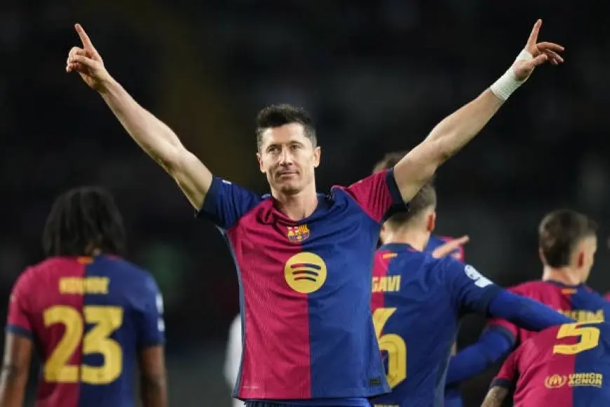 ليفاندوفسكي يقود هجوم برشلونة في التشكيل المتوقع أمام ريال بيتيس