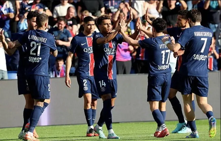 للمرة الرابعة على التوالي.. باريس سان جيرمان بطلًا للدوري الفرنسي