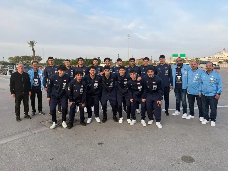 بعثة منتخب ناشئي اليد تصل تونس لخوض منافسات بطولة البحر المتوسط