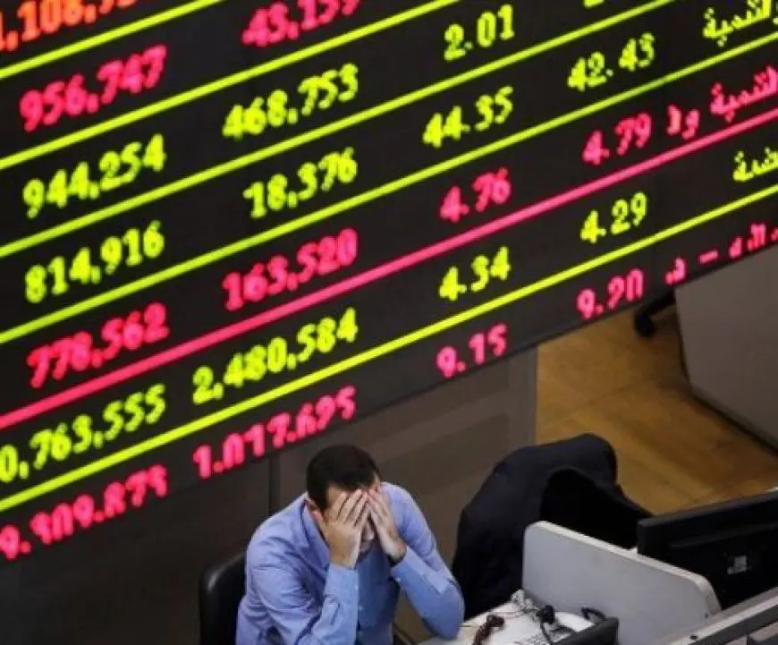 الحرب التجارية تصيب أسواق المال المصرية والعربية بانخفاضات حادة بنهاية تعاملات اليوم