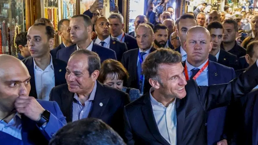 ماكرون يشكر السيسي: تحية نابضة للصداقة التي تجمع بين مصر وفرنسا