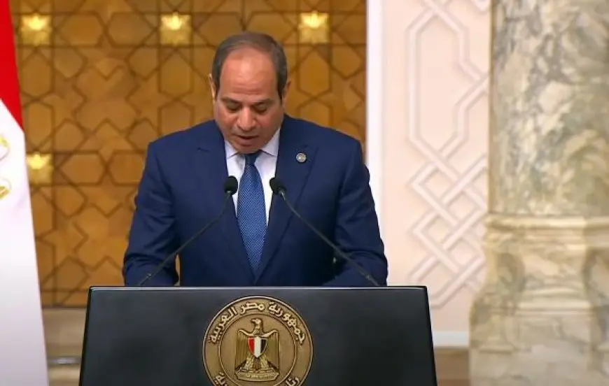 السيسي: توافقت مع الرئيس الفرنسي على رفض تهجير الفلسطينيين من أرضهم