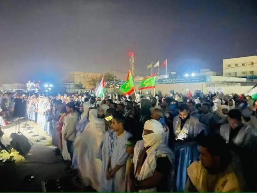 موريتانيا.. إضراب شامل واعتصام أمام السفارة الأمريكية تضامنا مع سكان غزة