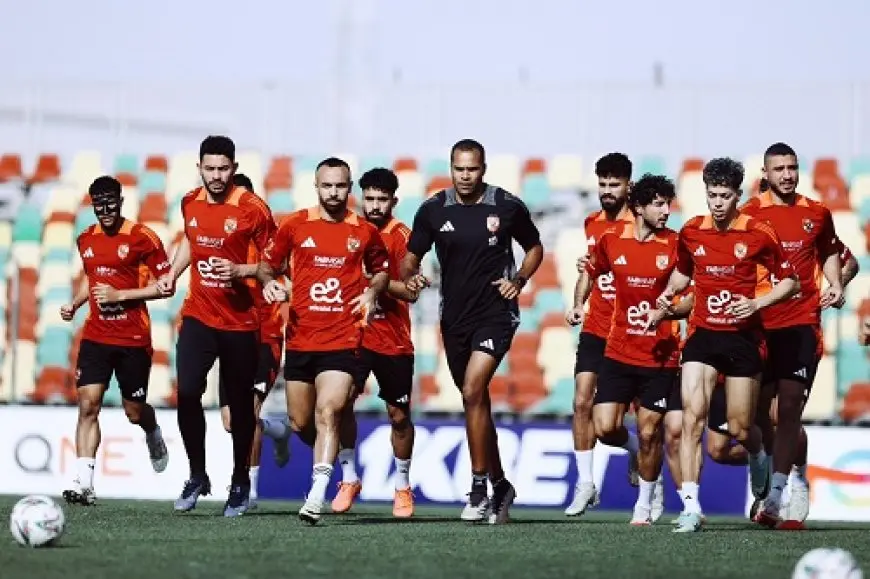 بركلات الترجيح.. الأهلي يختتم تدريباته في موريتانيا استعدادا للهلال السوداني