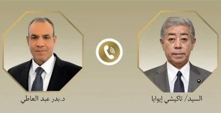 وزير الخارجية يبحث هاتفيا مع نظيره الياباني الأوضاع في غزة