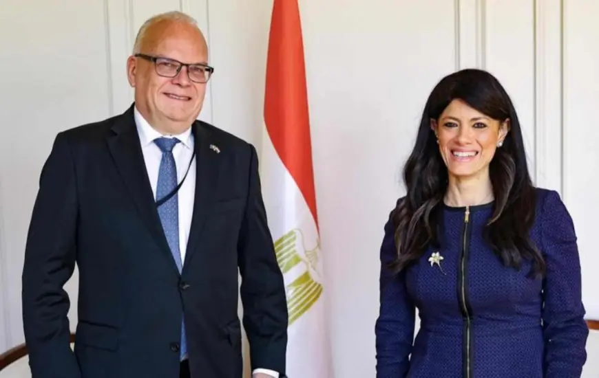 رانيا المشاط تناقش مع سفير مملكة السويد الجديد لدى مصر فرص التعاون المشترك