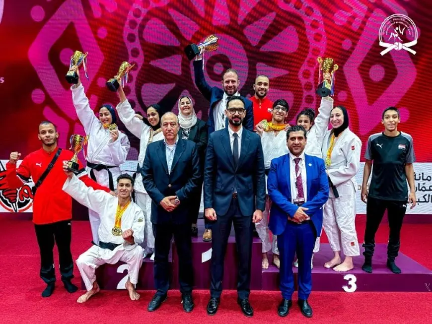 وزير الرياضة يشيد بمنتخب الجودو بعد التتويج بكأس البطولة العربية