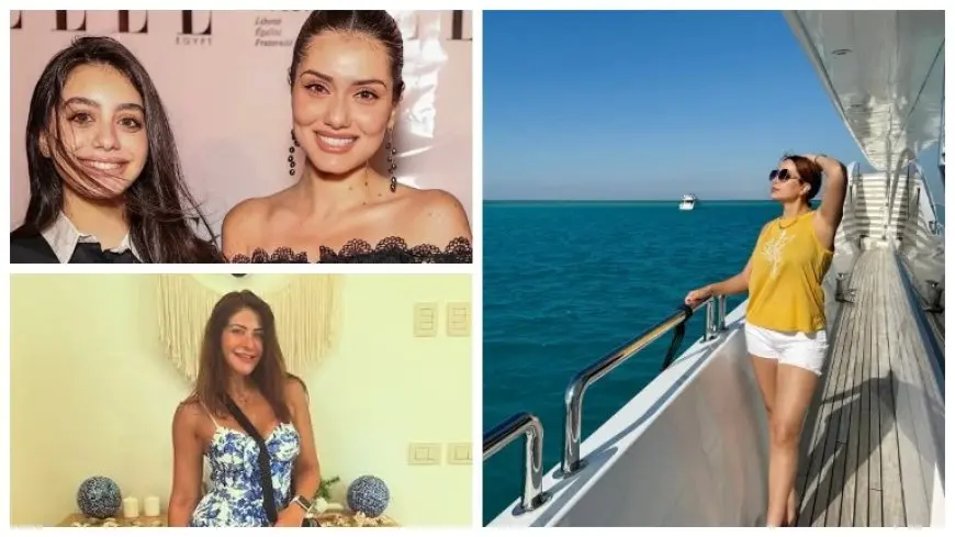 نسرين طافش بالشورت على البحر وهيدي كرم جريئة.. لقطات نجوم الفن خلال 24 ساعة