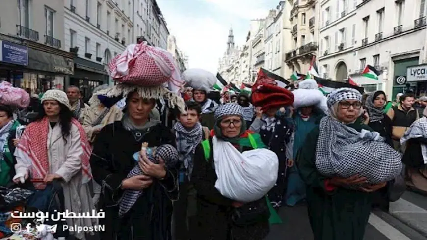 مظاهرات حاشدة في مدن أوروبية تطالب بوقف الحرب على غزة (صور+فيديو)