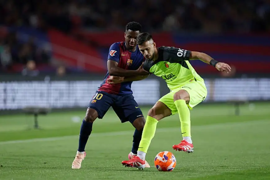 برشلونة يفوز على مايوركا ويعزز صدارته للدوري الإسباني