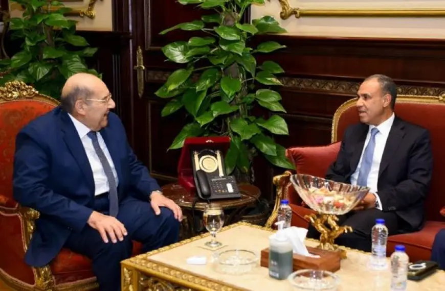 وزير الخارجية يلتقي مع رئيس مجلس الشيوخ