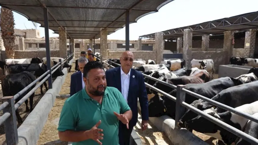 رئيس تنمية المشروعات ومحافظ الفيوم يتفقدان عدد من المشروعات الصناعية والإنتاجية الممولة من الجهاز
