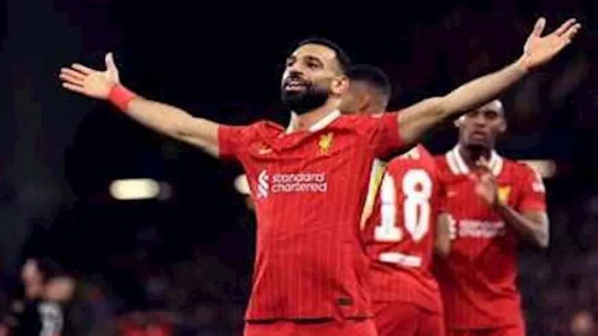 الأرقام القياسية تُزين موسم صلاح مع ليفربول في الدوري الإنجليزي