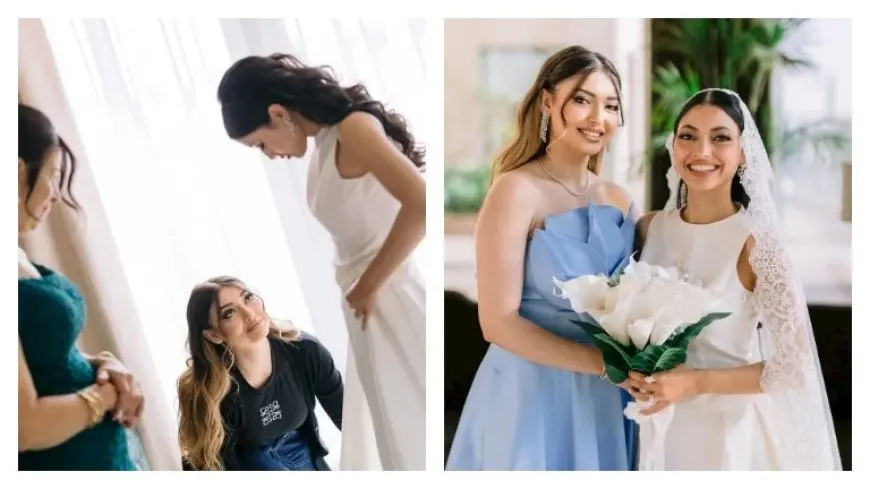 ميار الغيطي توجه رسالة لشقيقتها “مي” بعد زفافها على طبيب بريطاني