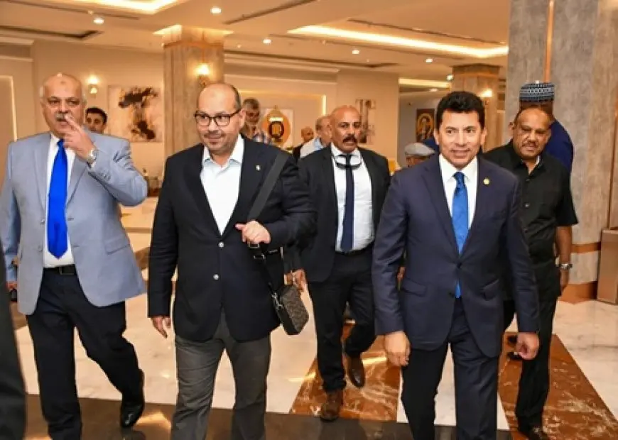 صبحي وإدريس يحضران منتدى التضامن الأولمبي بالعاصمة الإدارية الجديدة