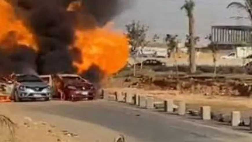 مصدر بالصحة: ارتفاع إصابات حادث انفجار خط الغاز بأكتوبر إلى 16 مصابا