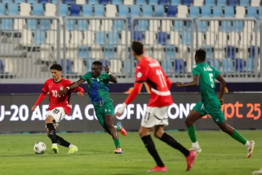 منتخب الشباب يخسر برباعية قاسية أمام سيراليون في أمم إفريقيا