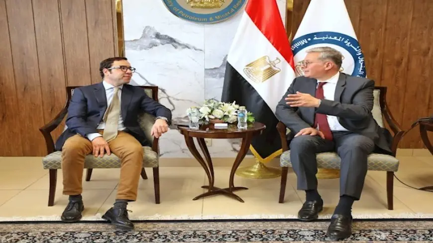 اجتماع بين وزير البترول و“شارد كابيتال” لمتابعة تطورات العمل بمجمع البحر المتوسط للبتروكيماويات في العلمين