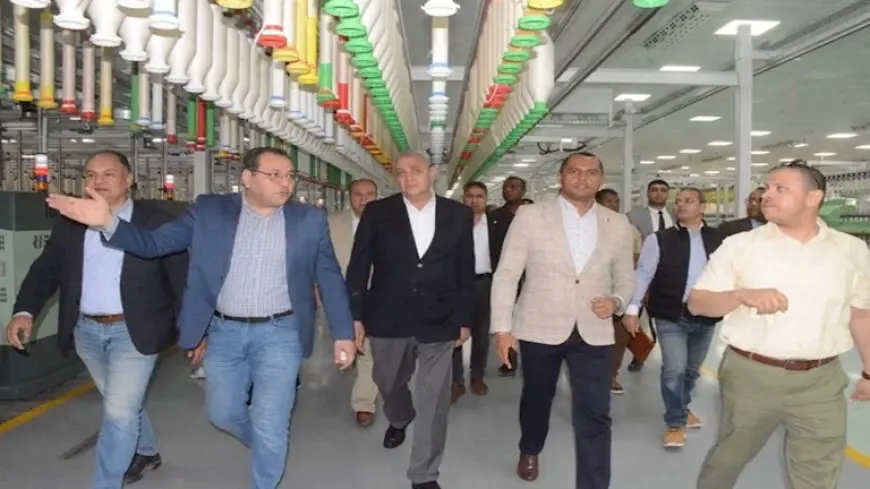 مصر للغزل والنسيج تستقبل وزير زراعة مدغشقر لبحث فرص التعاون المشترك