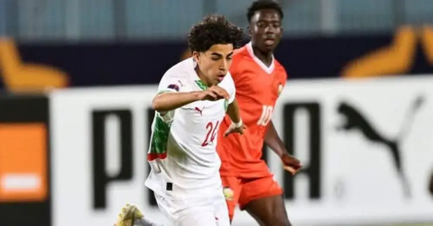 منتخب المغرب يهزم كينيا في أمم أفريقيا للشباب