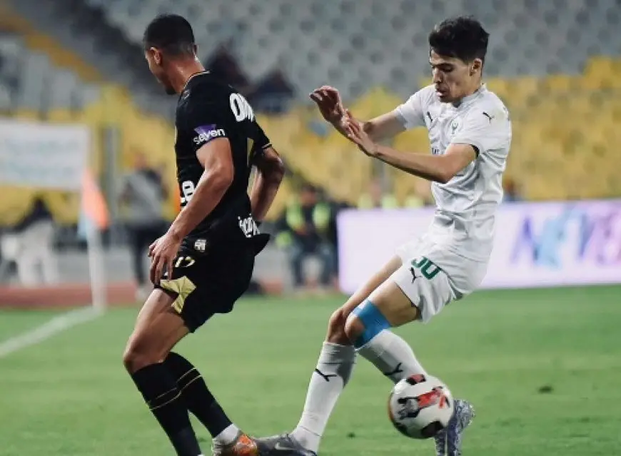 المصري يفقد دغموم أمام الأهلي في الدوري