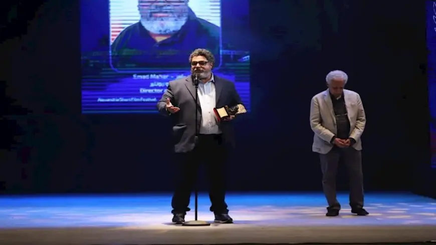 منح مهندس الصوت مصطفى شعبان والمخرج عماد ماهر درع هيباتيا الذهبية بختام “الإسكندرية للفيلم القصير”