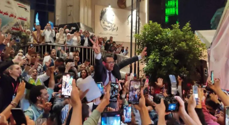 انتخابات نقابة الصحفيين.. خالد البلشي بعد فوزه نقيبا لدورة ثانية: مشهد التجديد النصفي عبر عن ديمقراطية النقابة