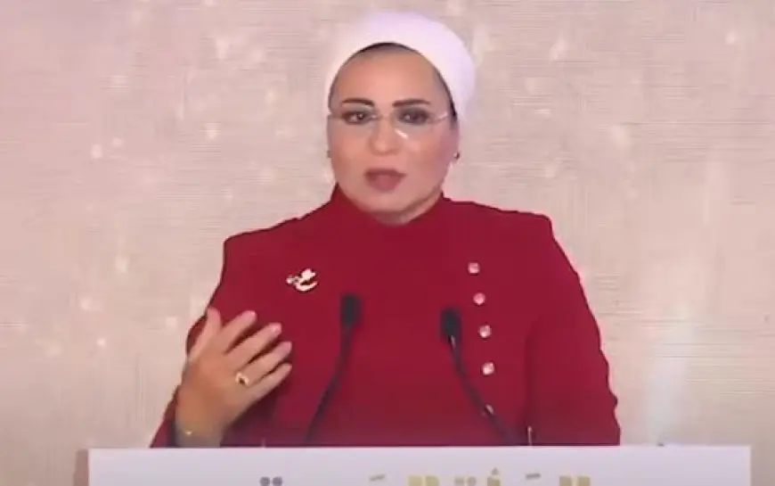 مديرة الهلال الأحمر تثمن دعم السيدة انتصار السيسي: زارتنا 6 مرات.. وترعى أنشطتنا