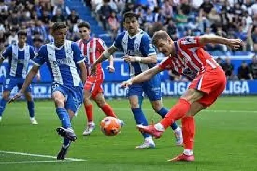 التعادل السلبي يخيم على مواجهة ألافيس وأتلتيكو مدريد بالدوري الإسباني