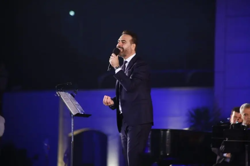 نخبي ليه.. وائل جسار ينشر لايف من حفلته في اوبرا دبي