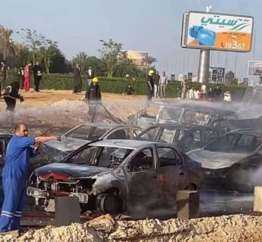 طلب إحاطة للحكومة بشأن انفجار خط الغاز الواقع عند مدخل مدينة أكتوبر