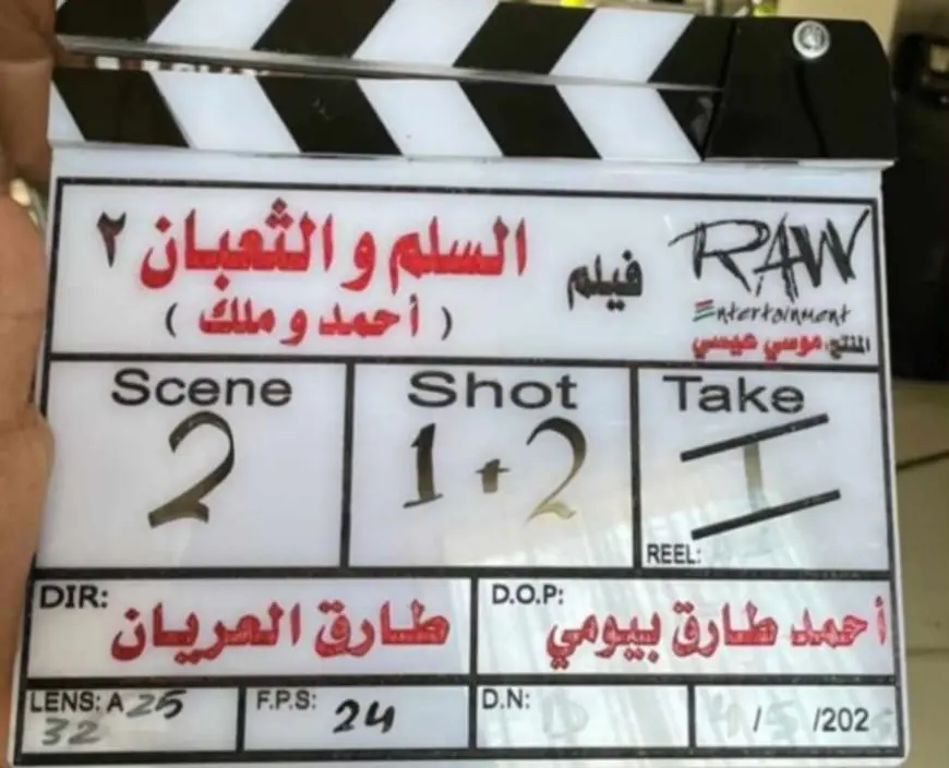 المخرج طارق العريان يبدأ تصوير الجزء الثاني من فيلم السلم والثعبان