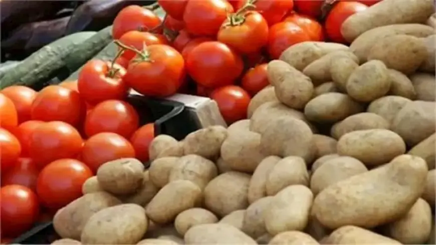 انخفاض الطماطم.. أسعار الخضروات والفاكهة في سوق العبور اليوم