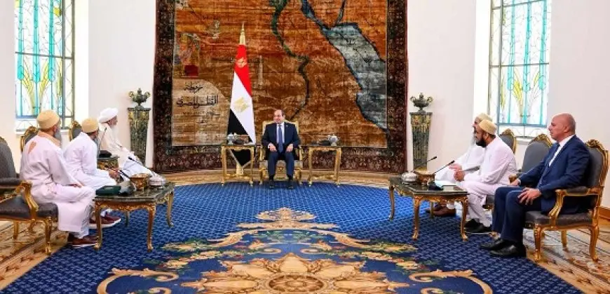 الرئيس السيسي يستقبل سلطان طائفة البهرة.. ويشيد بجهودهم في ترميم مقامات آل البيت والمشروعات التنموية بمصر