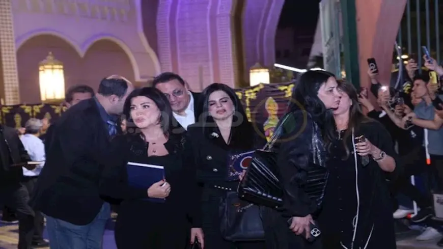 بالصور.. جومانا مراد وإيناس الدغيدي يواسون كارول سماحة في وفاة زوجها