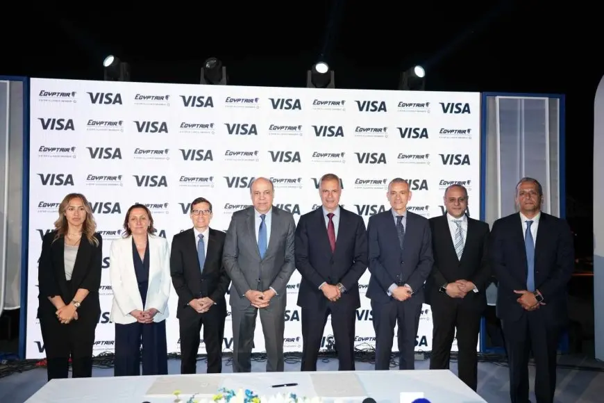 مصر للطيران وفيزا يوقعان شراكة لإطلاق حلول دفع ذكية وتجربة سفر رقمية متكاملة
