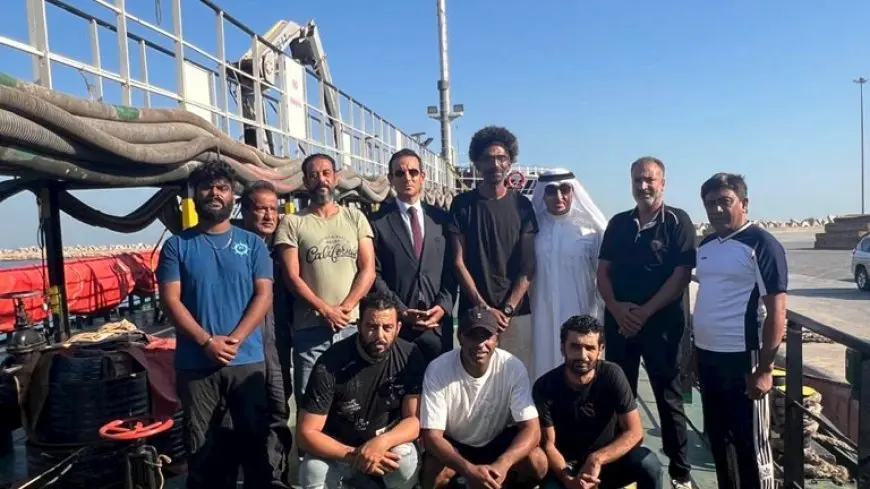 الخارجية تتابع أوضاع البحارة المصريين في الإمارات