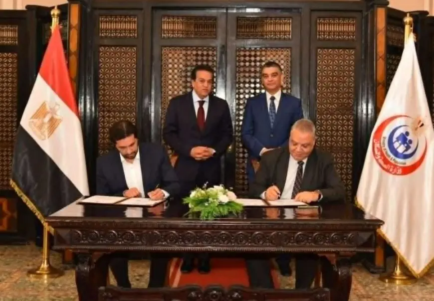وزير الصحة يشهد توقيع بروتوكول تعاون بين هيئة الشراء الموحد ومعهد «جوستاف روسي»
