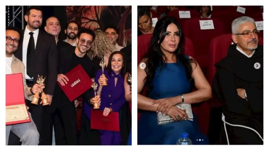 منى زكي بعد تكريمها عن “رحلة 404” من “الكاثوليكي للسينما”: وسام أعتز به