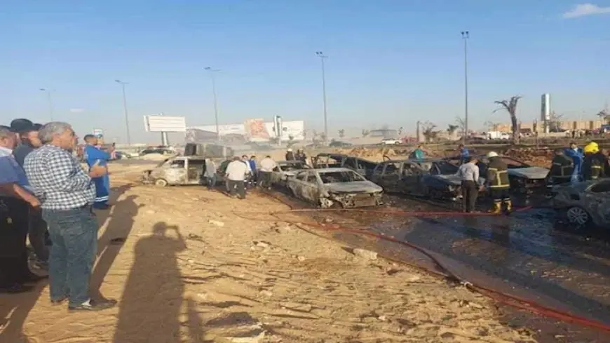 البترول تنفي وجود تسريب غاز بطريق الواحات.. لا خطر في موقع الحادث السابق