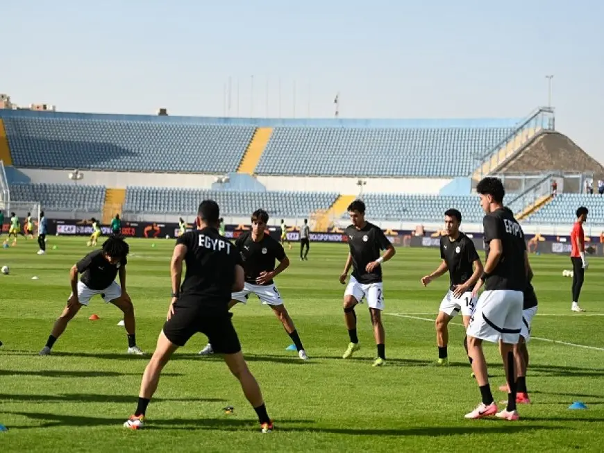منتخب مصر يحسم الشوط الأول أمام غانا بثنائية بربع نهائي أمم إفريقيا للشباب
