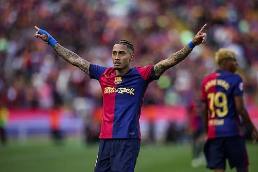 برشلونة يقترب من تمديد عقد رافينيا حتى 2029