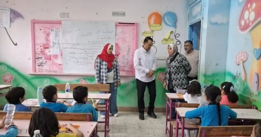 وكيل تعليم الغربية يشدد على الرصد في الشيت الورقي والإلكتروني يوميا