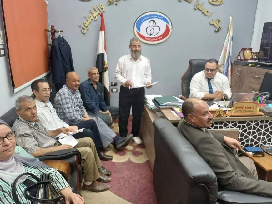 تعليم المنيا يناقش مع التأمين الصحي تحسين الخدمة الطبية المقدمة للطلاب