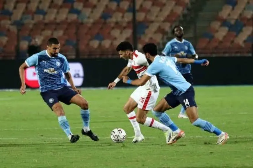 بخطأ عواد.. بيراميدز يتقدم على الزمالك في الشوط الأول